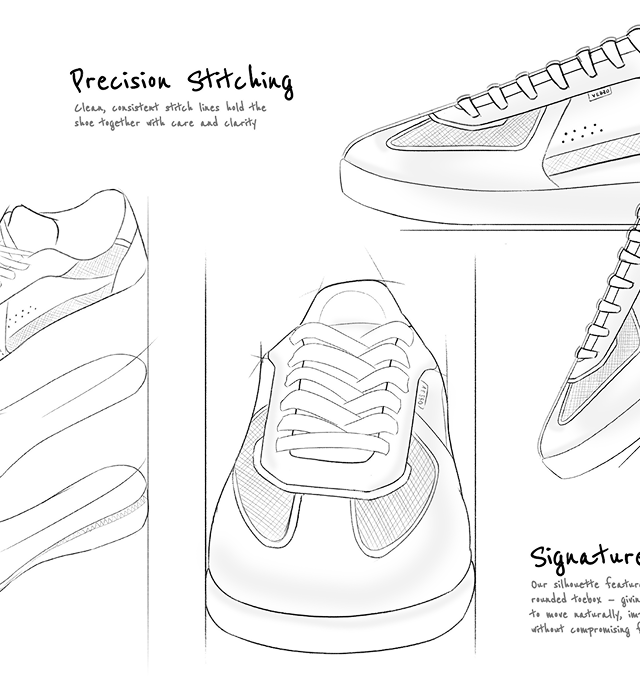 Shoe blueprint slide 2